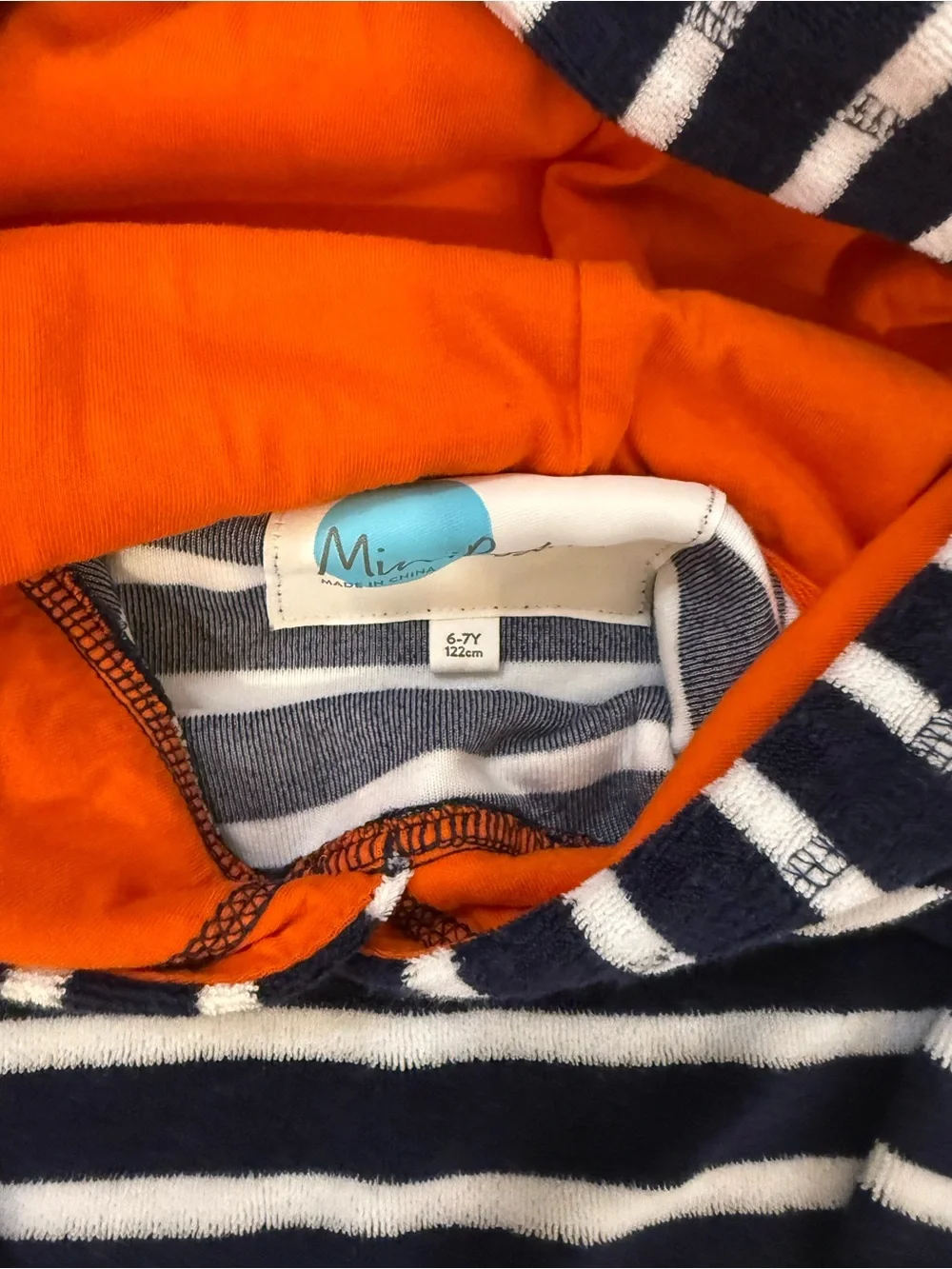 Mini Boden Toweling Sweatshirt -Terry